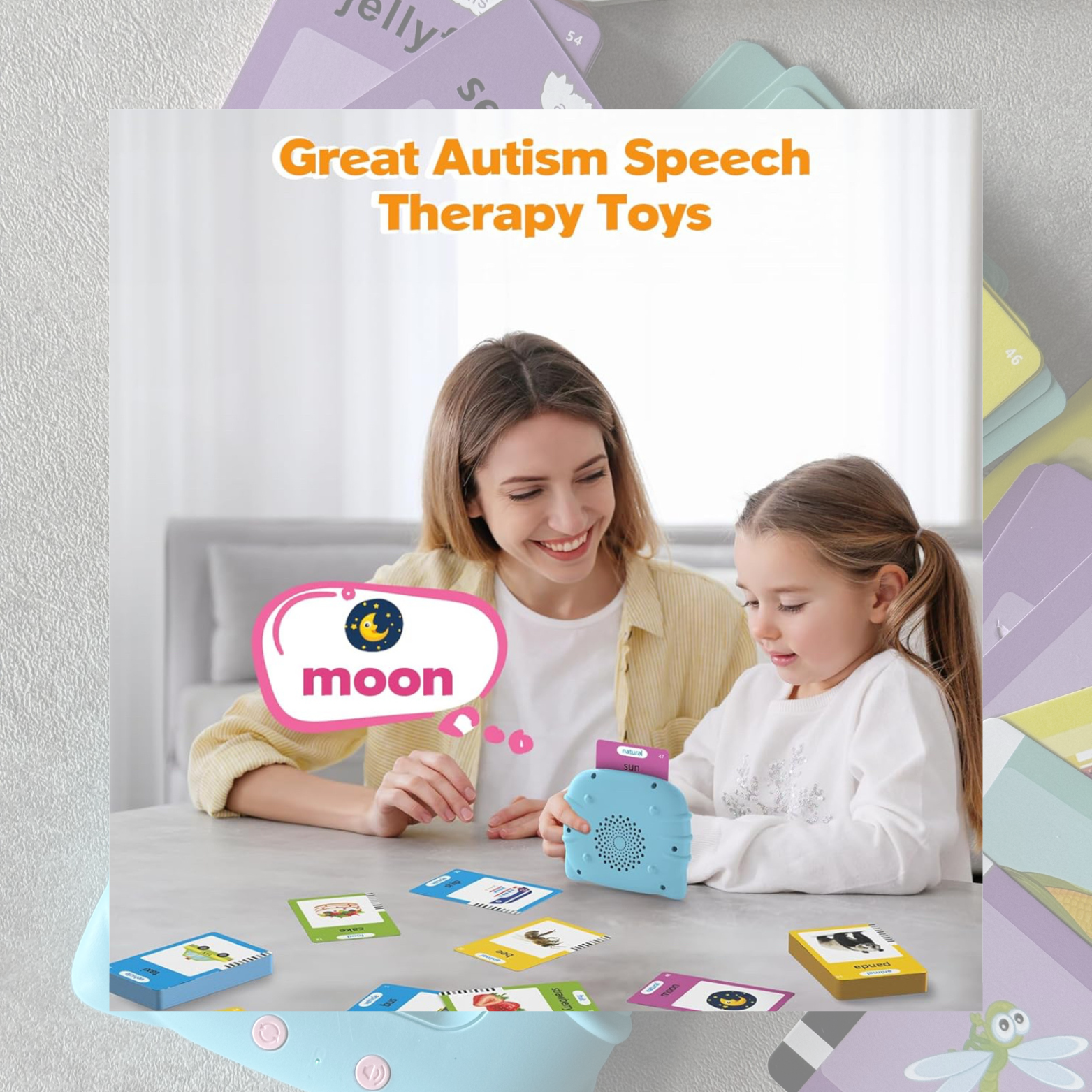 MINIMINDS™ Learning Flash Cards – 224 Words & Sounds for Toddlers | Fun Early Learning & Vocabulary Builder - MINIMINDS™ Learning Flash Cards