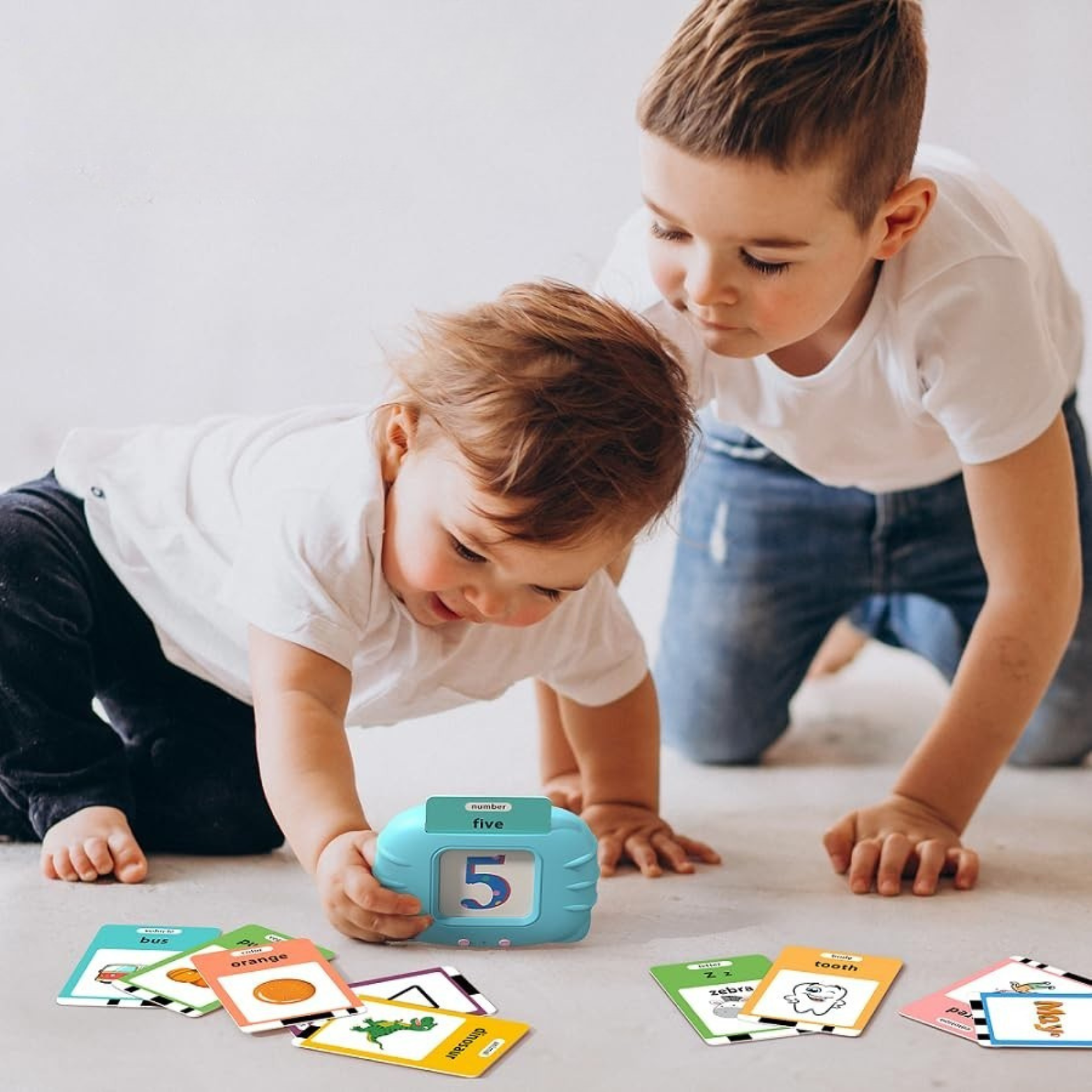 MINIMINDS™ Learning Flash Cards – 224 Words & Sounds for Toddlers | Fun Early Learning & Vocabulary Builder - MINIMINDS™ Learning Flash Cards